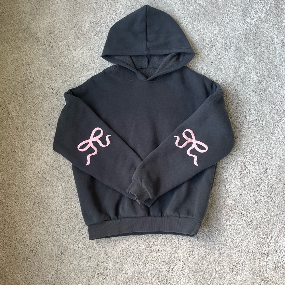 Ediked Boney Bow Hoodie Small